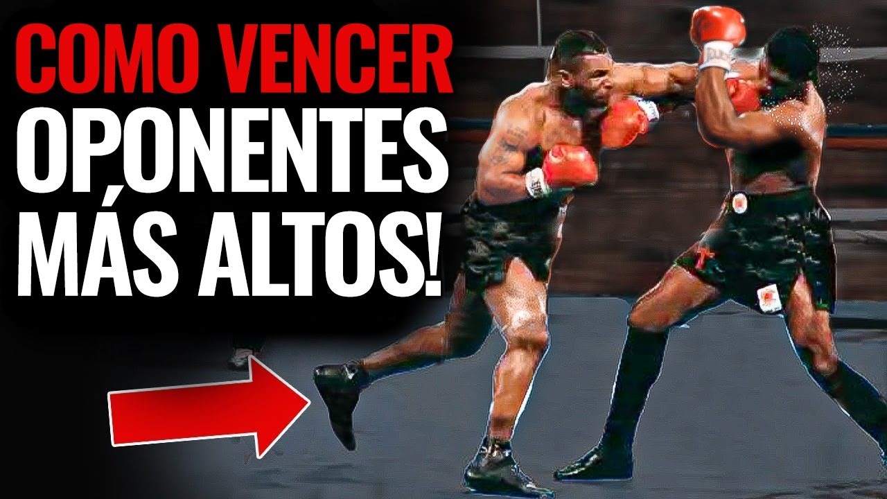 Aprende a vencer a oponentes más altos con técnicas de boxeo